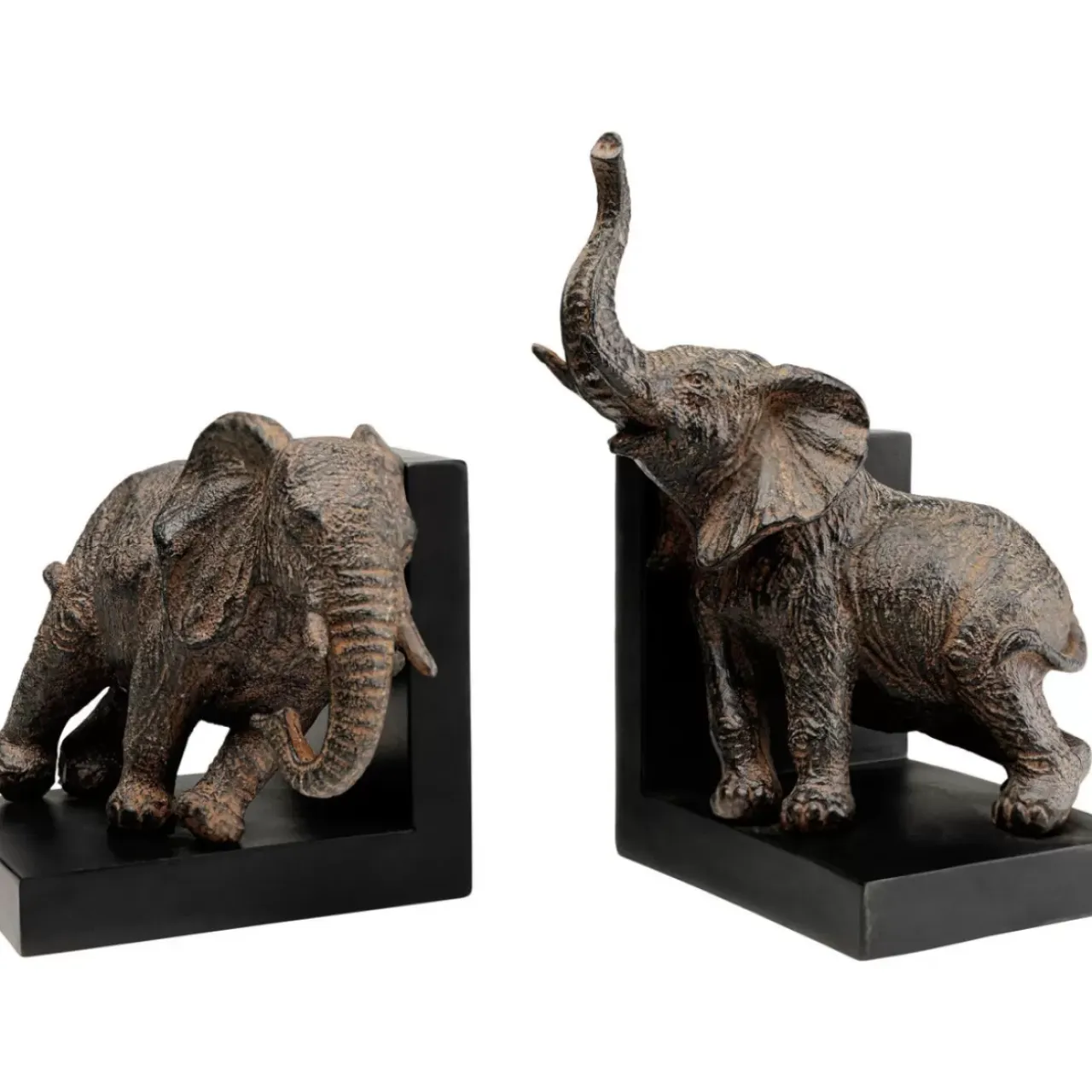Deko & Geschenkartikel-KARE Design Buchstutze Elephants 42 (2/Set)