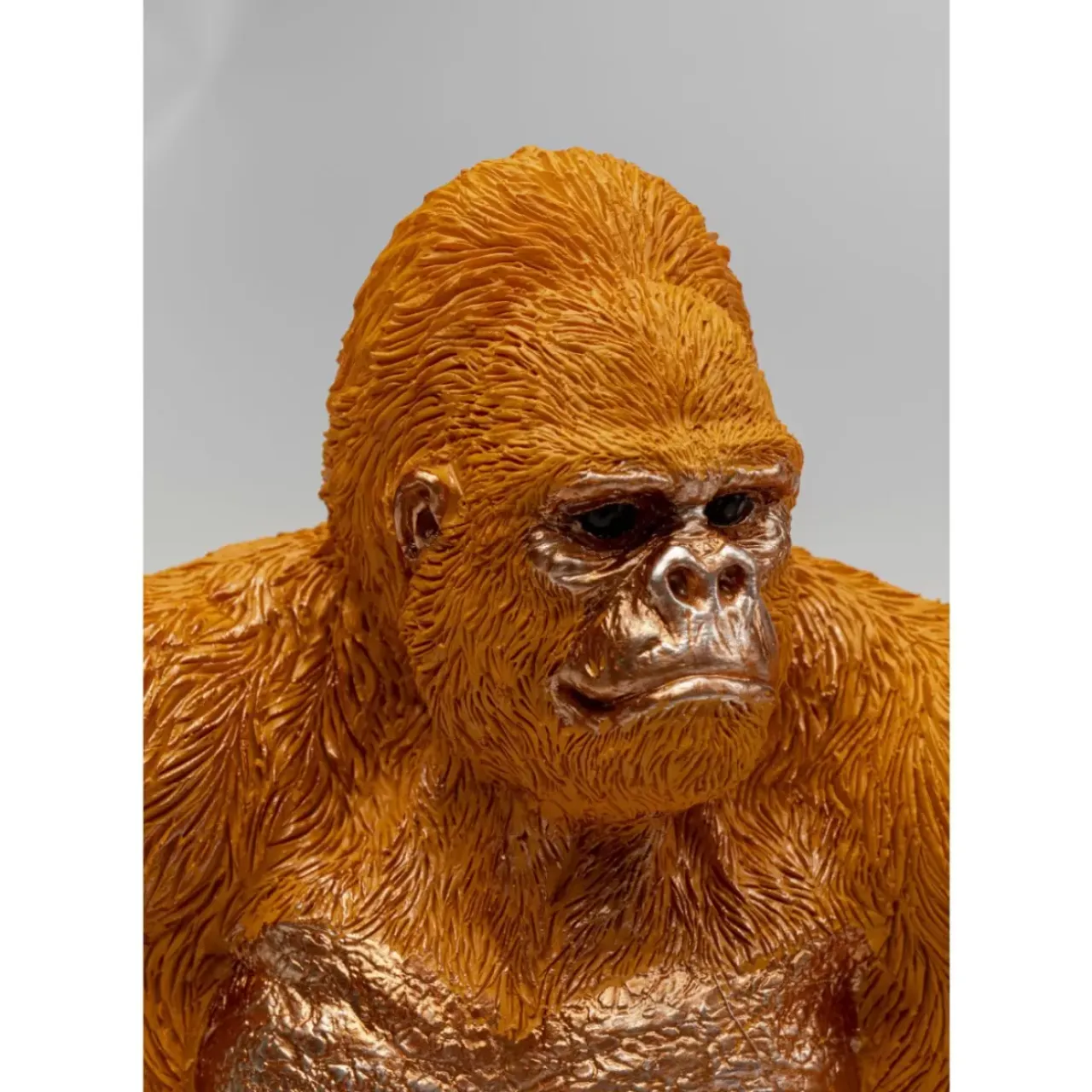 Deko & Geschenkartikel-KARE Design Buchstutze Gorilla Orange (2/Set)
