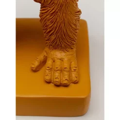 Deko & Geschenkartikel-KARE Design Buchstutze Gorilla Orange (2/Set)