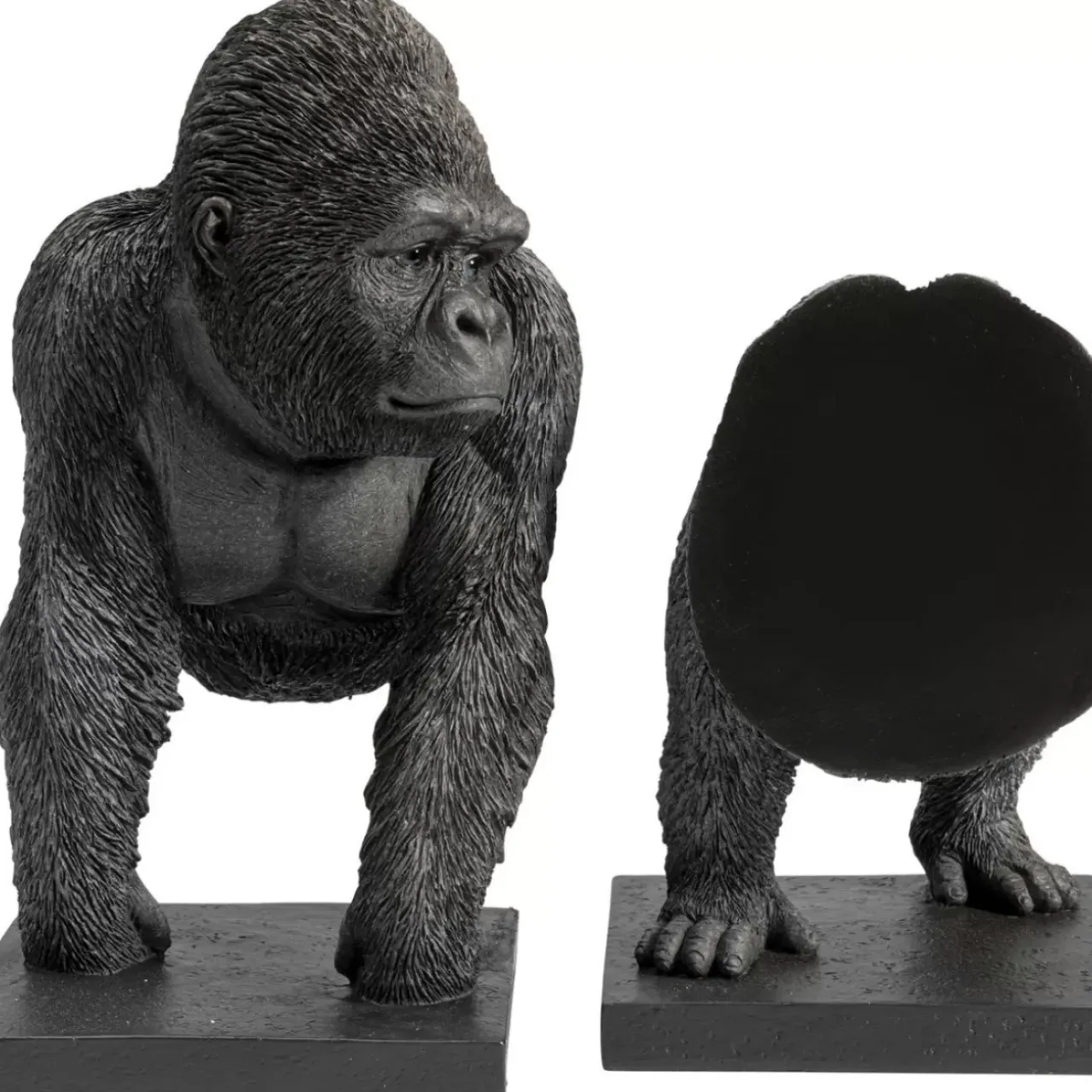 Deko & Geschenkartikel-KARE Design Buchstutze Gorilla (2/Set)