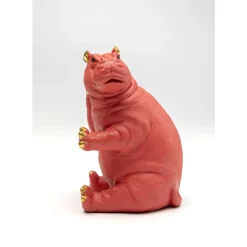 Deko & Geschenkartikel-KARE Design Buchstutze Hippo Pink (2/Set)