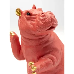 Deko & Geschenkartikel-KARE Design Buchstutze Hippo Pink (2/Set)