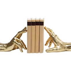 Deko & Geschenkartikel-KARE Design Buchstutze Holding Fingers (2/Set)