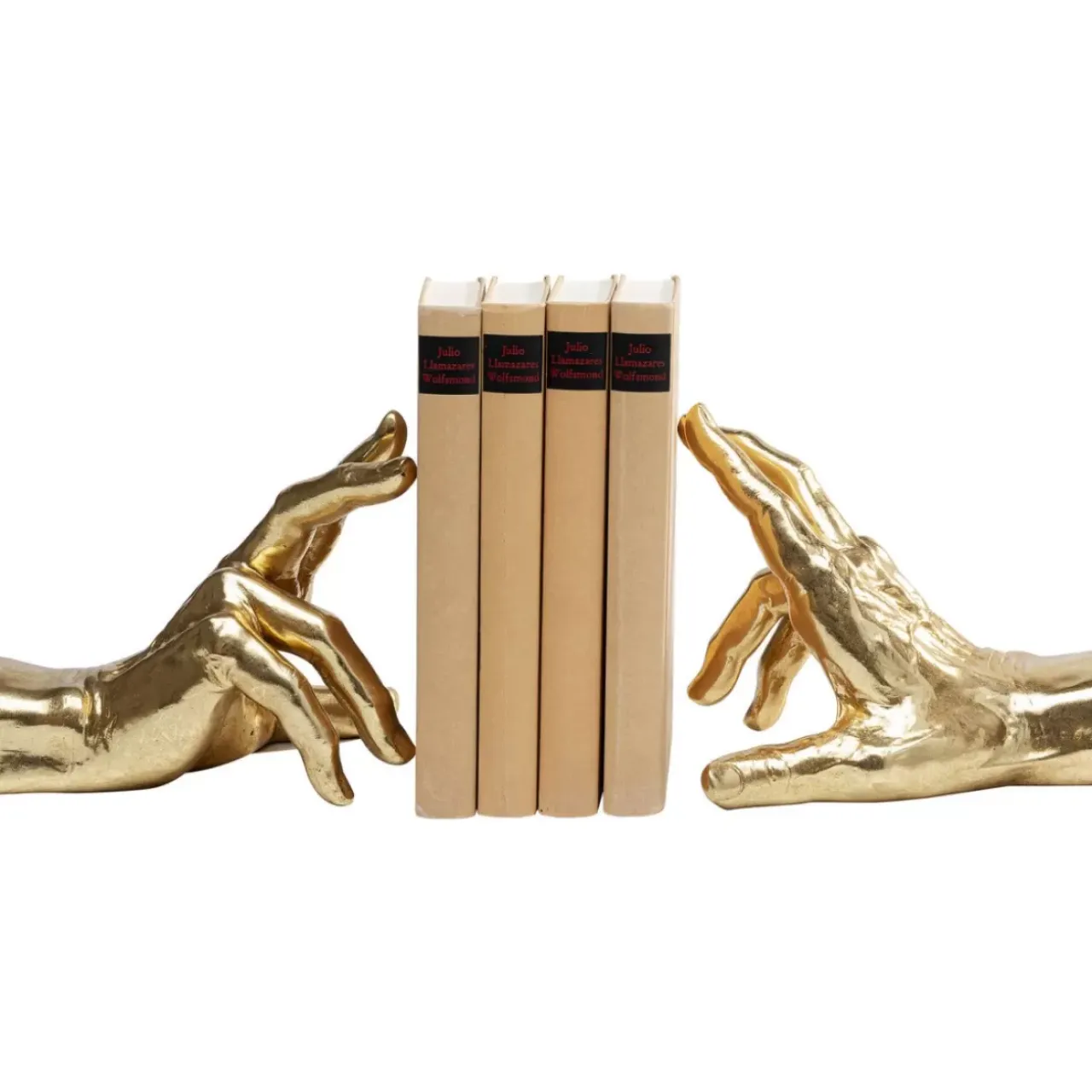 Deko & Geschenkartikel-KARE Design Buchstutze Holding Fingers (2/Set)