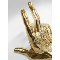 Deko & Geschenkartikel-KARE Design Buchstutze Holding Fingers (2/Set)