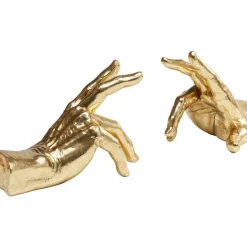 Deko & Geschenkartikel-KARE Design Buchstutze Holding Fingers (2/Set)