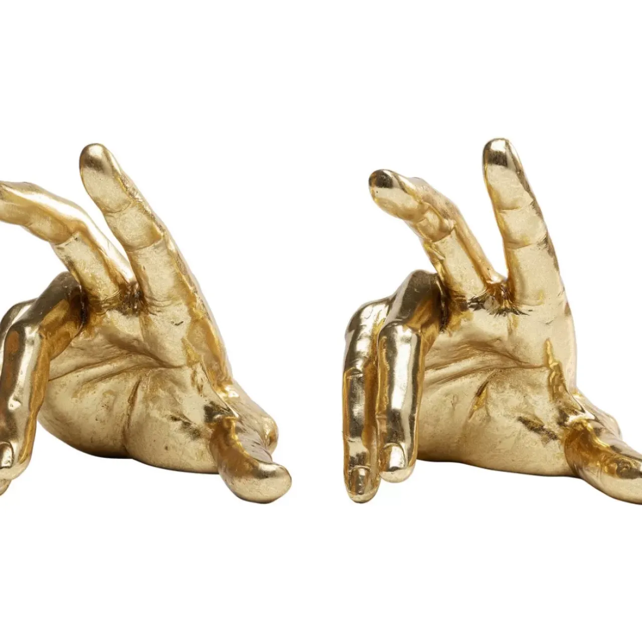 Deko & Geschenkartikel-KARE Design Buchstutze Holding Fingers (2/Set)
