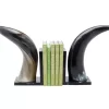 Deko & Geschenkartikel-KARE Design Buchstutze Horns (2/Set)