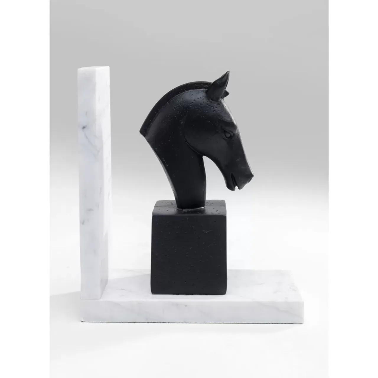 Deko & Geschenkartikel-KARE Design Buchstutze Horse (2/Set)