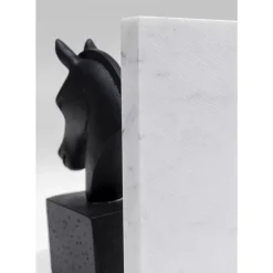 Deko & Geschenkartikel-KARE Design Buchstutze Horse (2/Set)