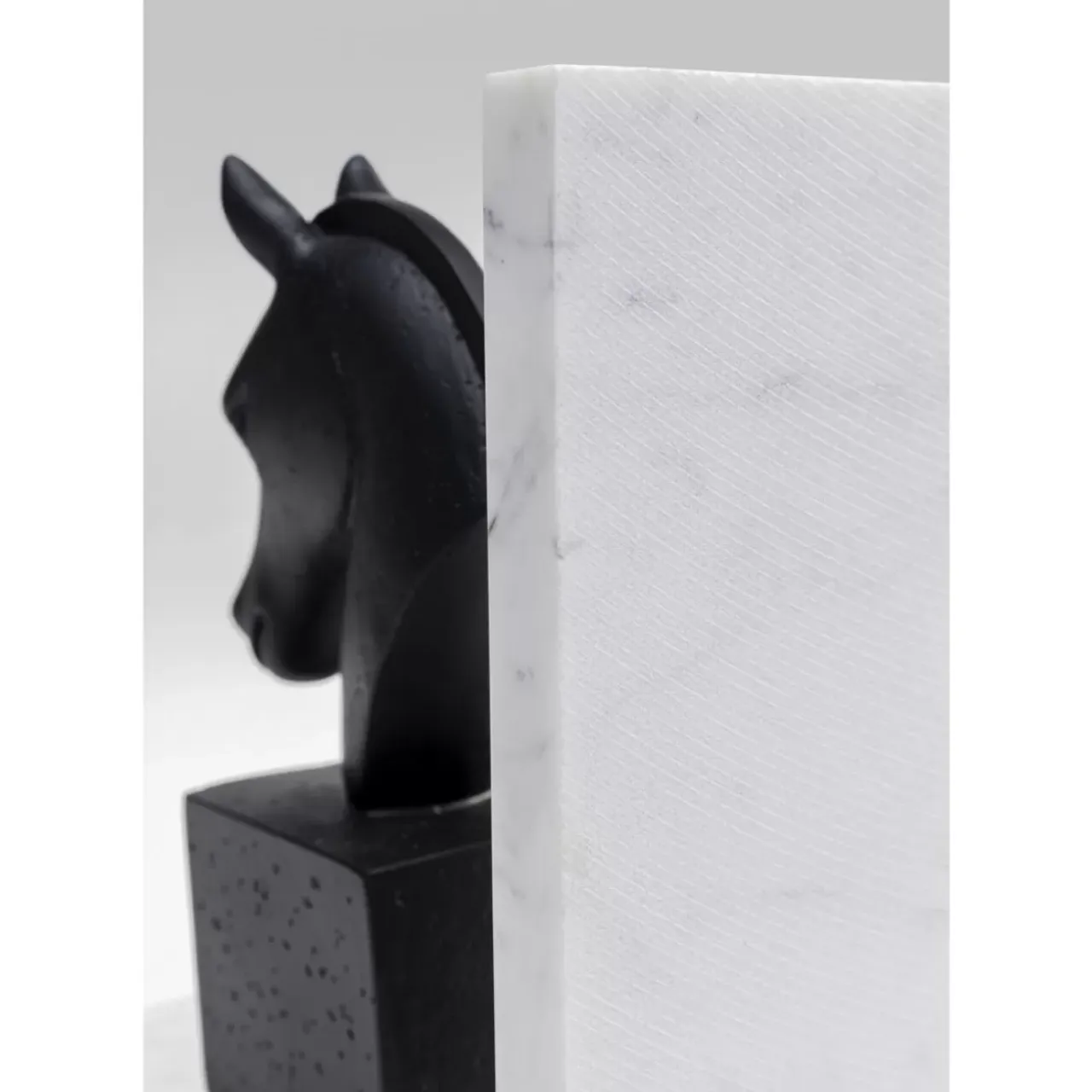 Deko & Geschenkartikel-KARE Design Buchstutze Horse (2/Set)