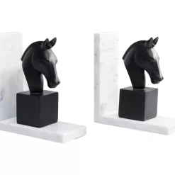 Deko & Geschenkartikel-KARE Design Buchstutze Horse (2/Set)