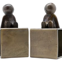 Deko & Geschenkartikel-KARE Design Buchstutze Little Males (2/Set)