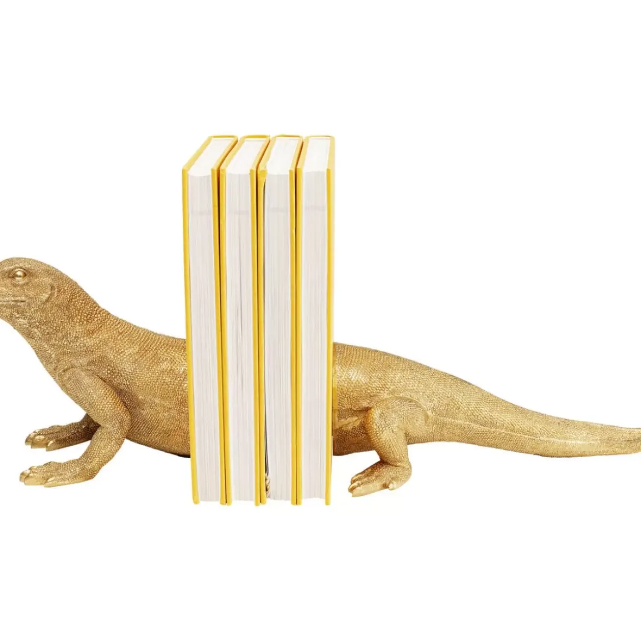 Deko & Geschenkartikel-KARE Design Buchstutze Lizard (2/Set)