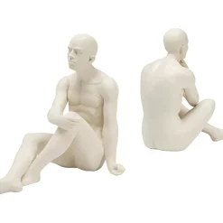 Deko & Geschenkartikel-KARE Design Buchstutze Meditating Man (2/Set)