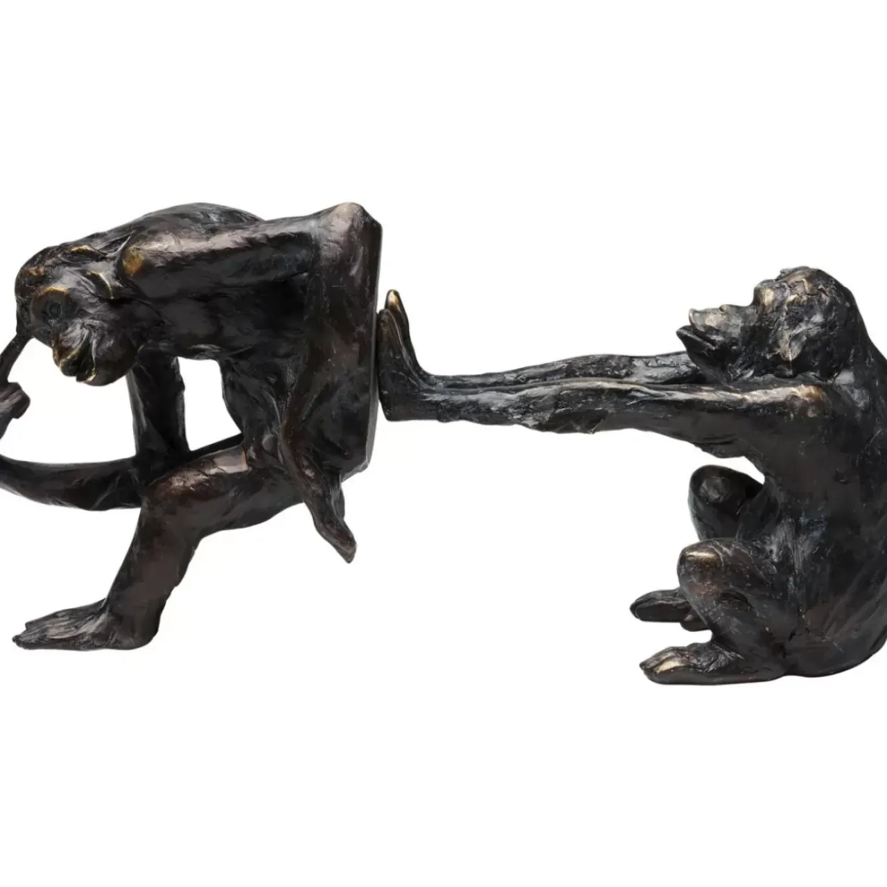 Deko & Geschenkartikel-KARE Design Buchstutze Monkey (2/Set)