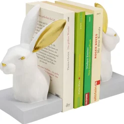 Deko & Geschenkartikel-KARE Design Buchstutze Rabbit (2/Set)