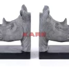 Deko & Geschenkartikel-KARE Design Buchstutze Rhino (2/Set)