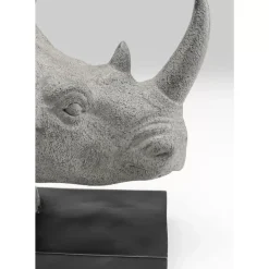 Deko & Geschenkartikel-KARE Design Buchstutze Rhino (2/Set)