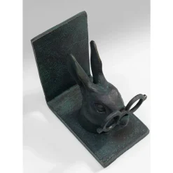 Deko & Geschenkartikel-KARE Design Buchstutze Smart Rabbit (2/Set)