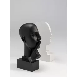Deko & Geschenkartikel-KARE Design Buchstutze Volto Nose (2/Set)