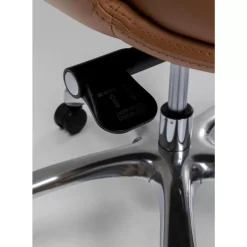 Stühle-KARE Design Burodrehstuhl Brady Silber