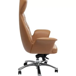 Stühle-KARE Design Burodrehstuhl Brady Silber