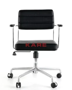 Stühle-KARE Design Burodrehstuhl Dottore Black