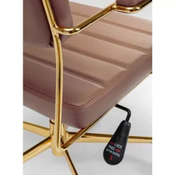 Stühle-KARE Design Burodrehstuhl Dottore Braun