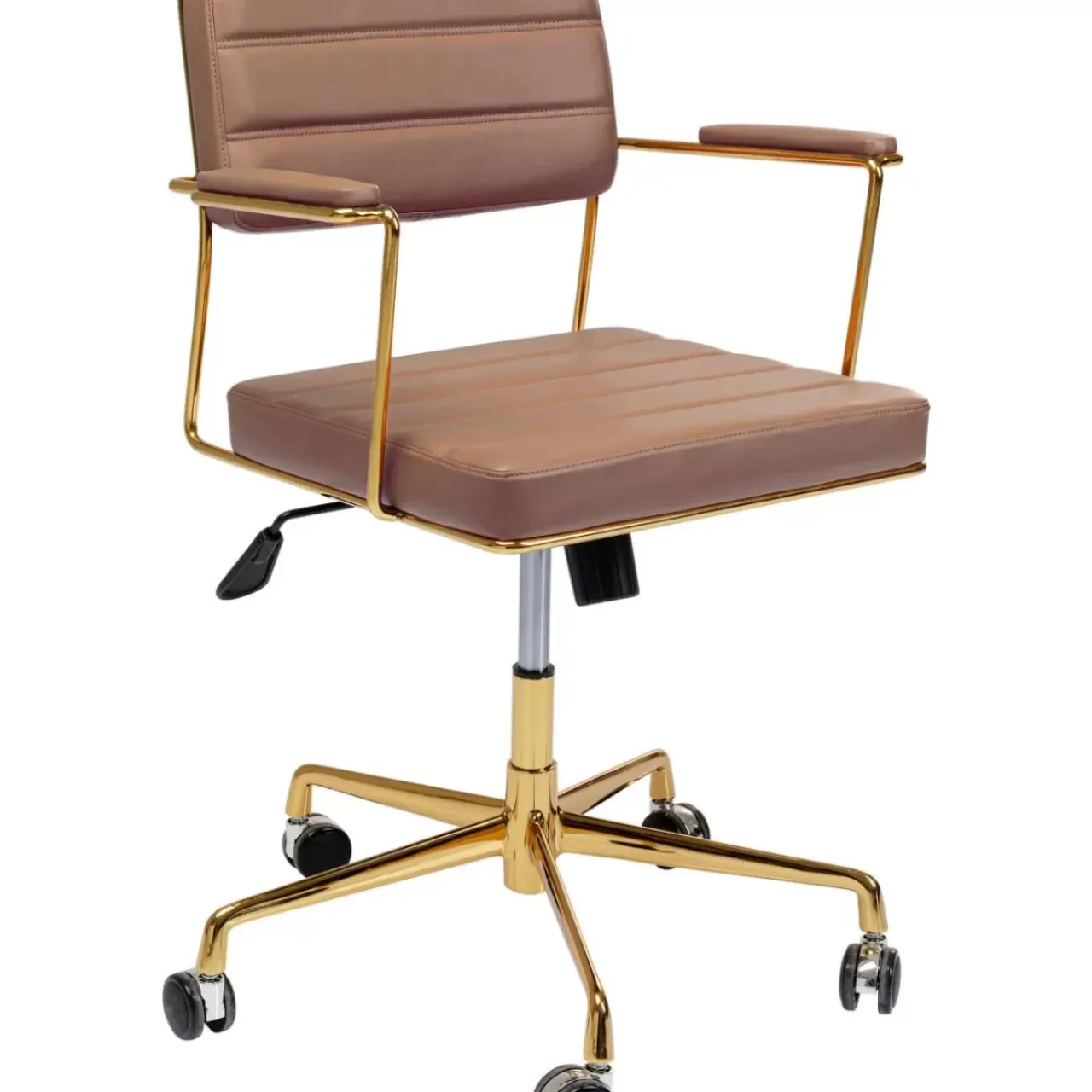 Stühle-KARE Design Burodrehstuhl Dottore Braun