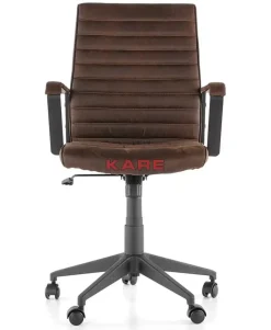 Stühle-KARE Design Burodrehstuhl Labora Braun