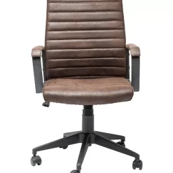 Stühle-KARE Design Burodrehstuhl Labora Braun