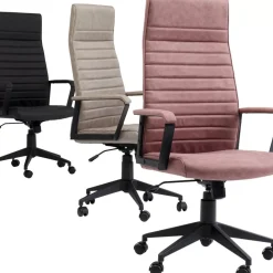 Stühle-KARE Design Burodrehstuhl Labora High Schwarz