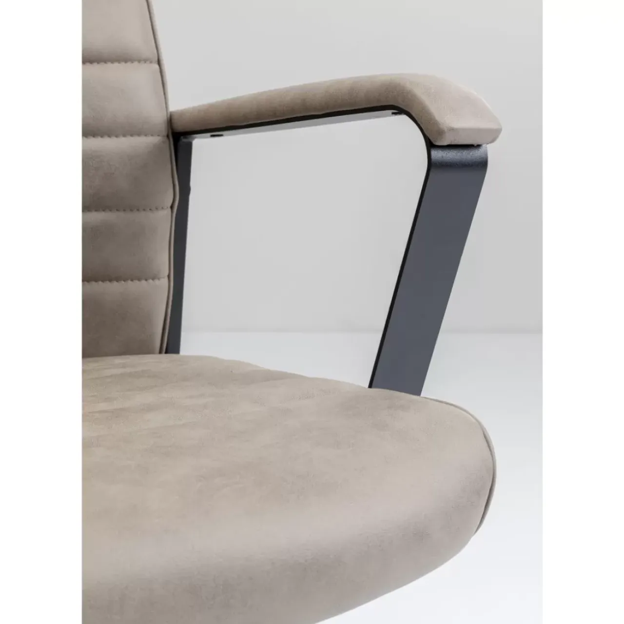Stühle-KARE Design Burodrehstuhl Labora High Pebble