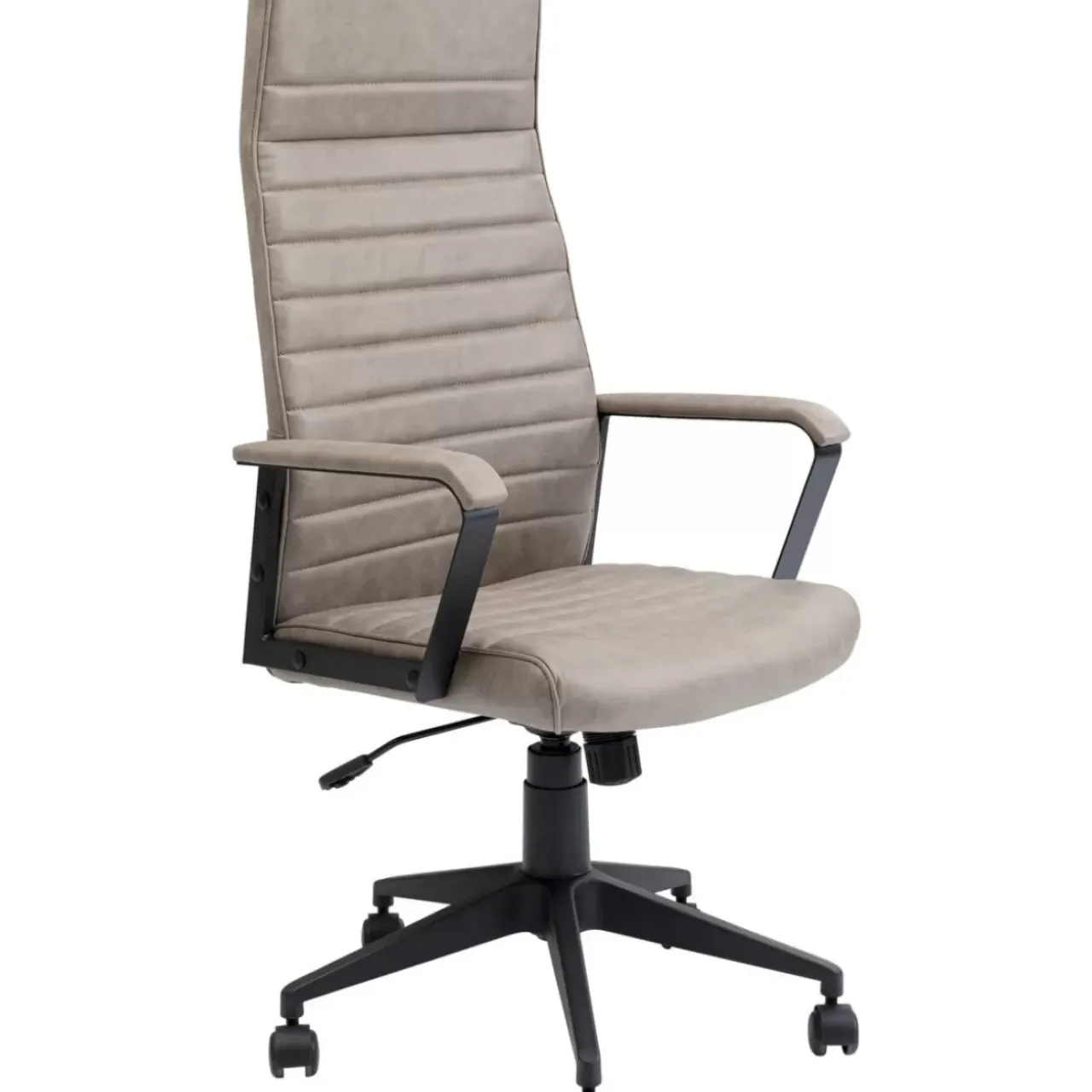 Stühle-KARE Design Burodrehstuhl Labora High Pebble
