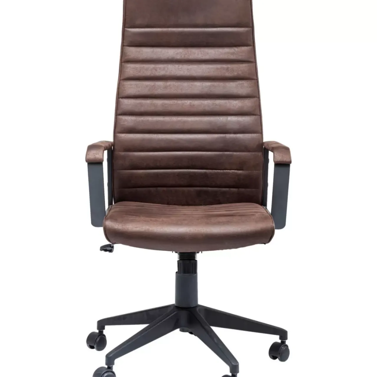 Stühle-KARE Design Burodrehstuhl Labora High Braun