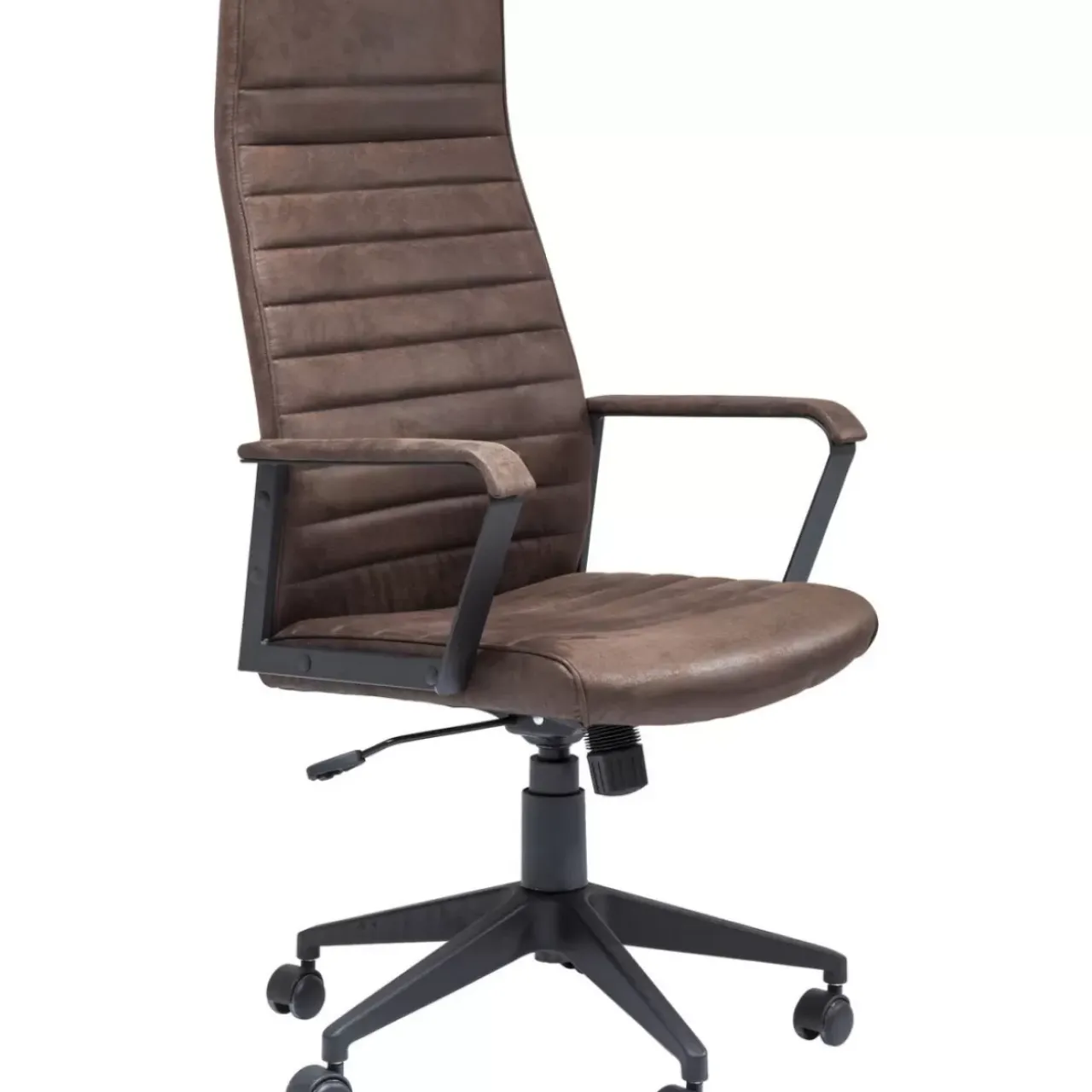 Stühle-KARE Design Burodrehstuhl Labora High Braun