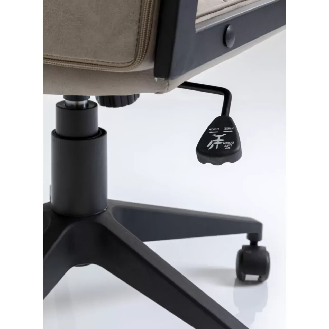 Stühle-KARE Design Burodrehstuhl Labora Pebble
