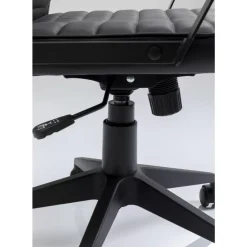 Stühle-KARE Design Burodrehstuhl Labora Schwarz