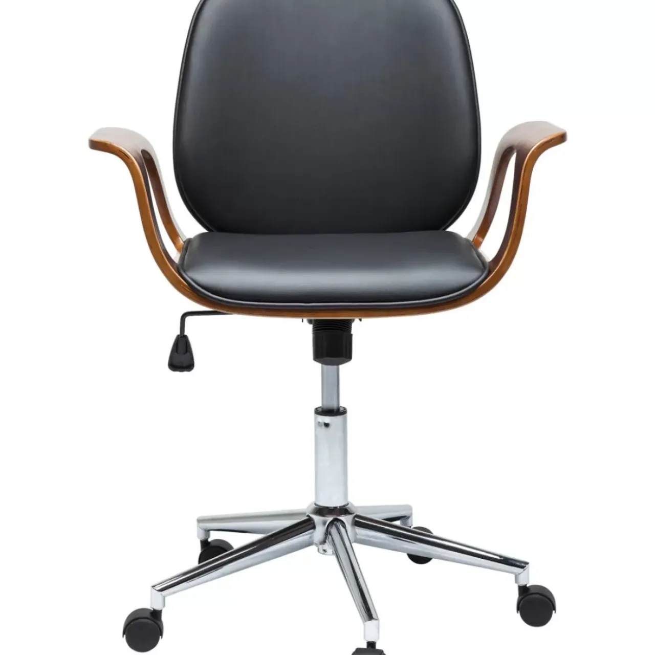 Stühle-KARE Design Burodrehstuhl Patron Walnut