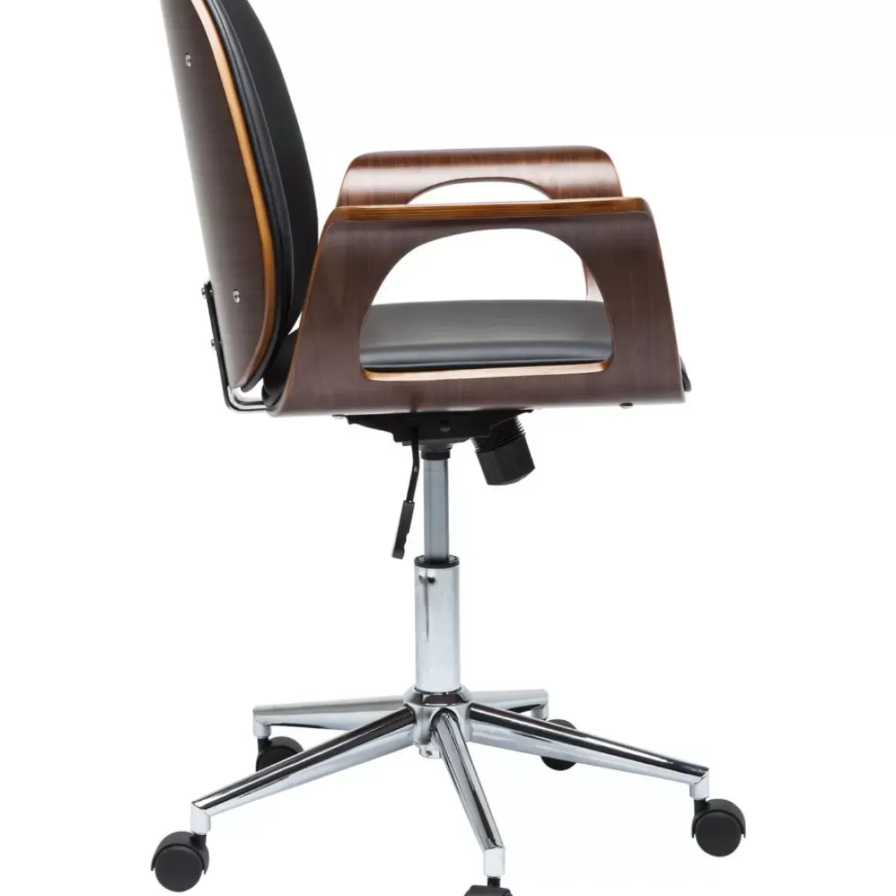 Stühle-KARE Design Burodrehstuhl Patron Walnut