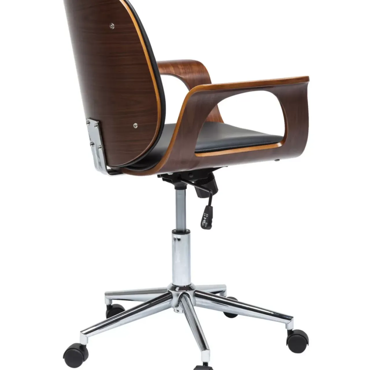 Stühle-KARE Design Burodrehstuhl Patron Walnut