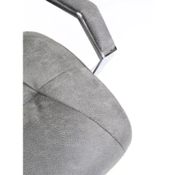 Stühle-KARE Design Burostuhl Bureau Grau