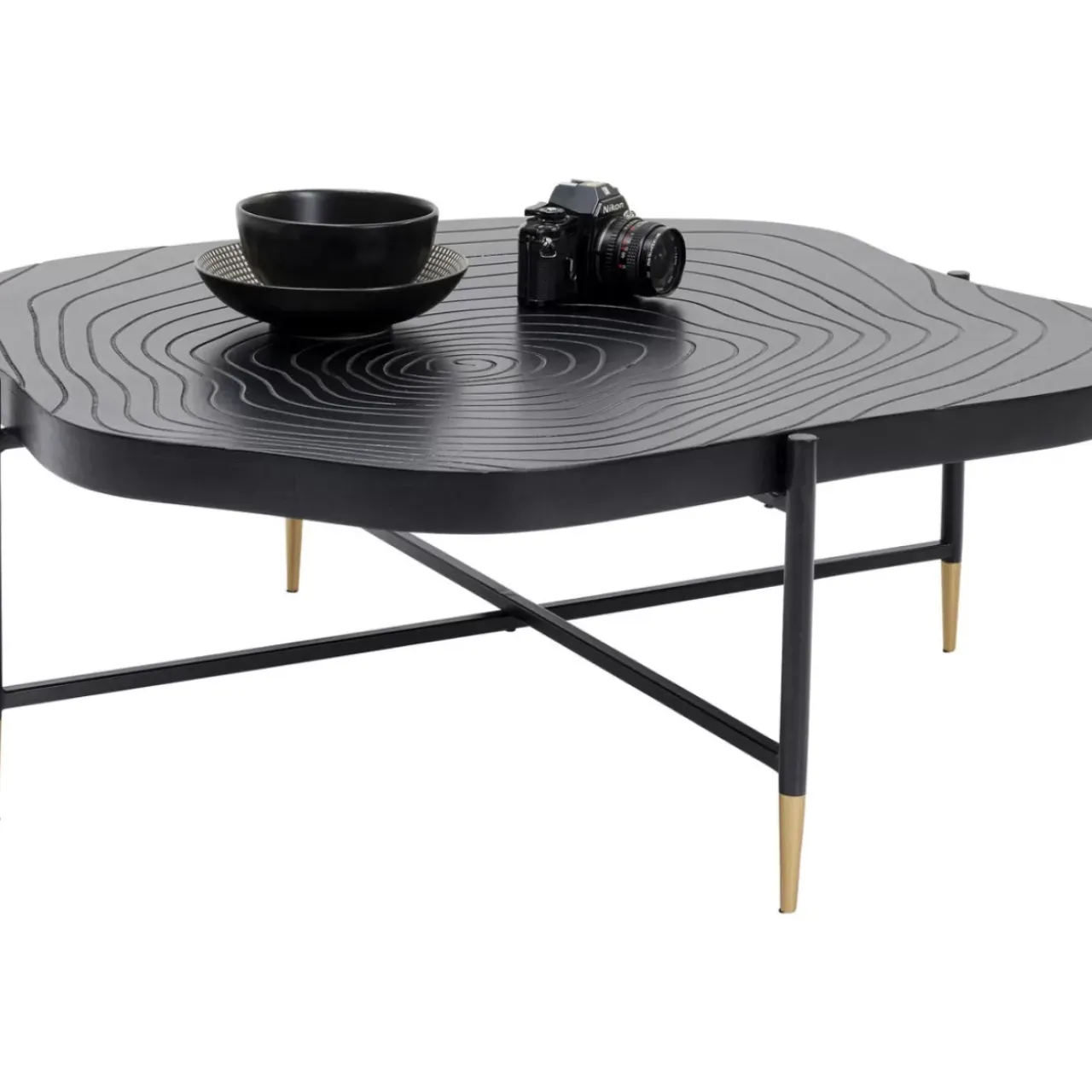 Tische-KARE Design Couchtisch Antika 80X74Cm