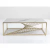 Tische-KARE Design Couchtisch Art Marble Glass 140X70Cm