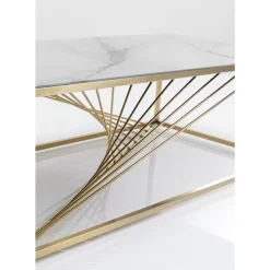 Tische-KARE Design Couchtisch Art Marble Glass 140X70Cm