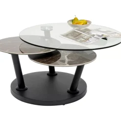 Tische-KARE Design Couchtisch Avignon 80 (+124)X80Cm