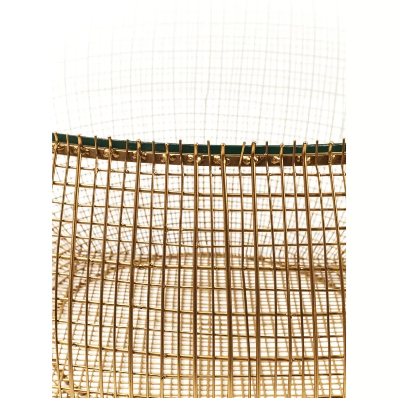 Tische-KARE Design Couchtisch Cesta Gold