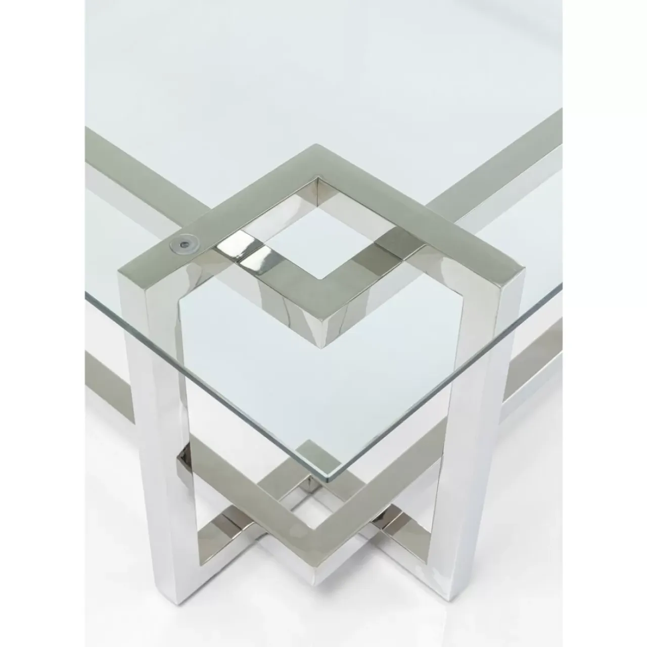 Tische-KARE Design Couchtisch Clara Silber 120X120Cm