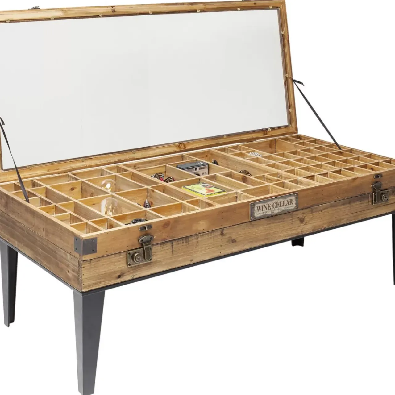 Tische-KARE Design Couchtisch Collector Nature 122X55Cm